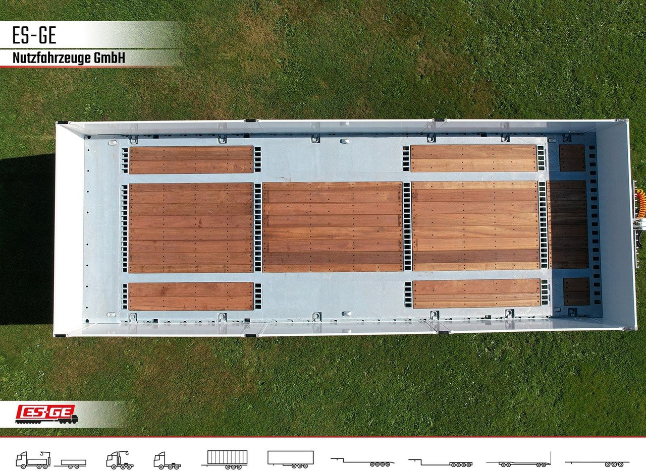 ES-GE Tandem-Anhänger Bordwände, CV, Rungen - Reboque plataforma/ Caixa aberta: foto 4 ES-GE Tandem-Anhänger Bordwände, CV, Rungen - Reboque plataforma/ Caixa aberta: foto 4