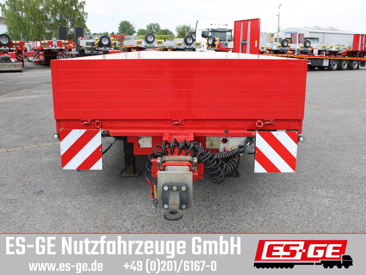 Reboque plataforma/ Caixa aberta ES-GE Tandemanhänger - Containerverr.: foto 7