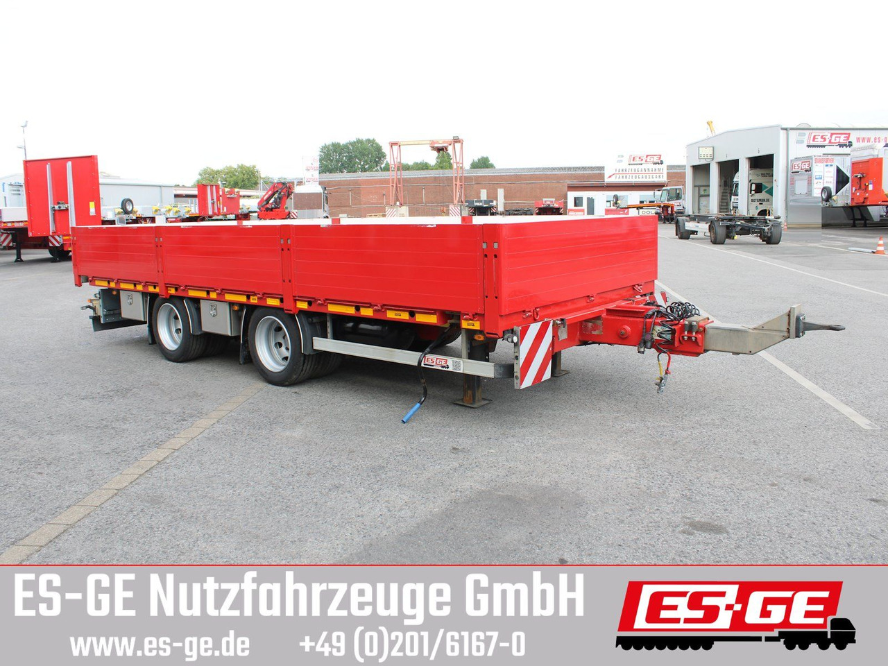 ES-GE Tandemanhänger - Containerverr. - Reboque plataforma/ Caixa aberta: foto 3 ES-GE Tandemanhänger - Containerverr. - Reboque plataforma/ Caixa aberta: foto 3