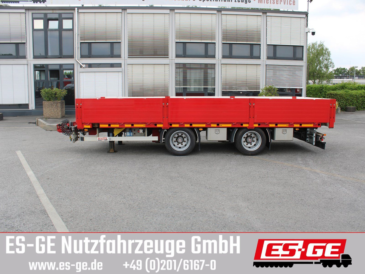 ES-GE Tandemanhänger - Containerverr. - Reboque plataforma/ Caixa aberta: foto 5 ES-GE Tandemanhänger - Containerverr. - Reboque plataforma/ Caixa aberta: foto 5