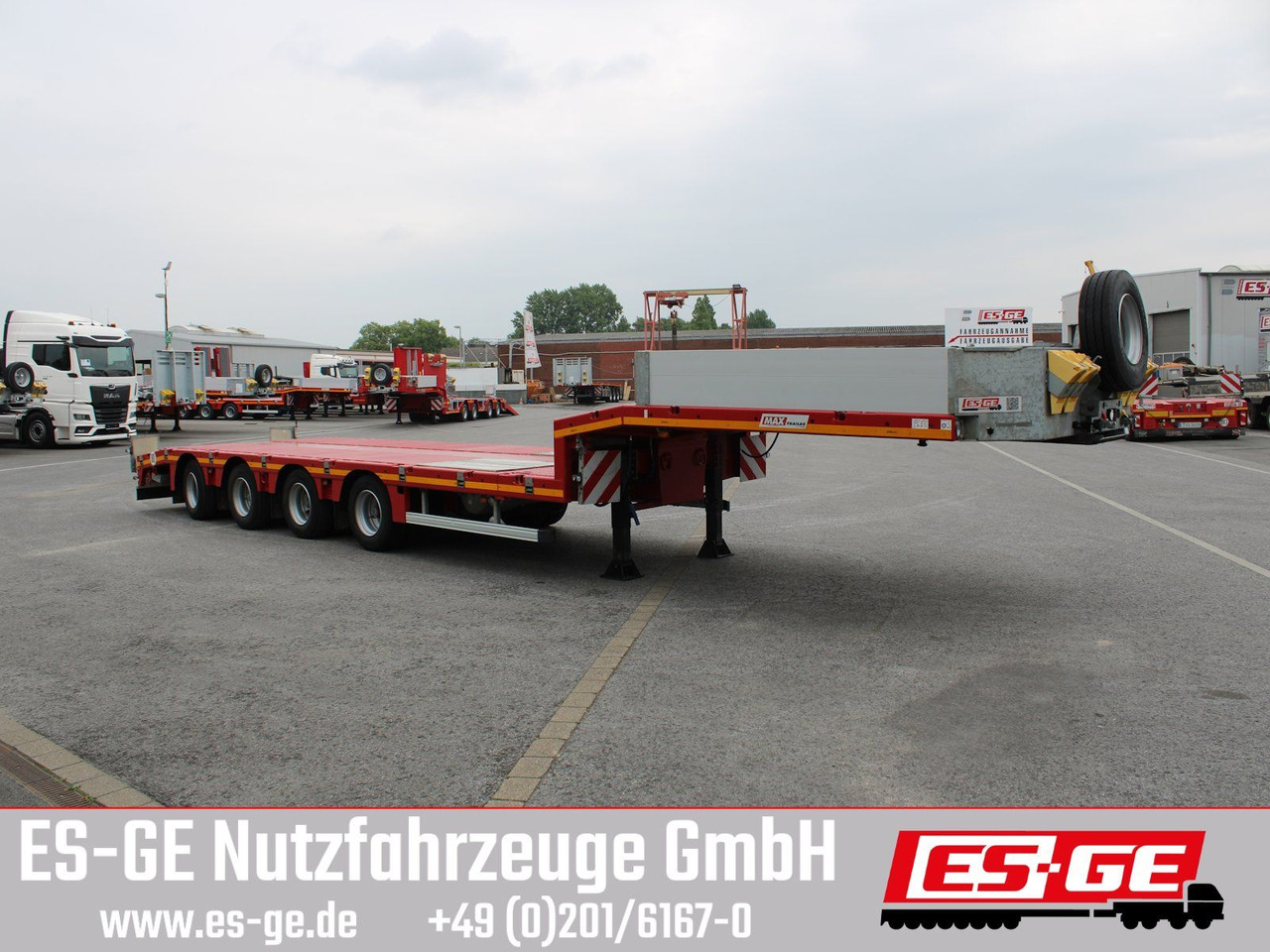 Faymonville MAX Trailer MAX100 Semi-Tieflader - Semireboque baixa: foto 4 Faymonville MAX Trailer MAX100 Semi-Tieflader - Semireboque baixa: foto 4
