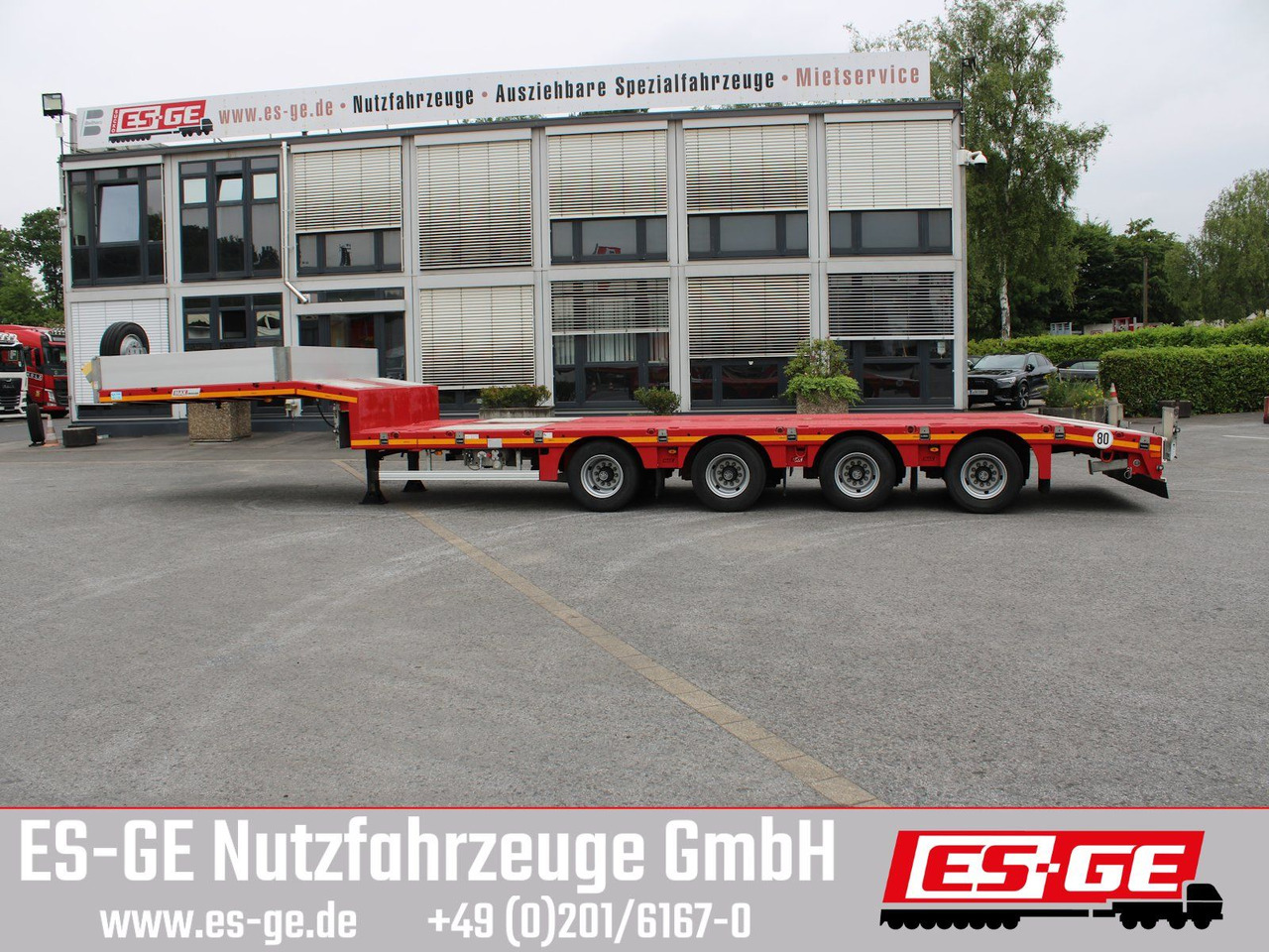 Faymonville MAX Trailer MAX100 Semi-Tieflader - Semireboque baixa: foto 5 Faymonville MAX Trailer MAX100 Semi-Tieflader - Semireboque baixa: foto 5