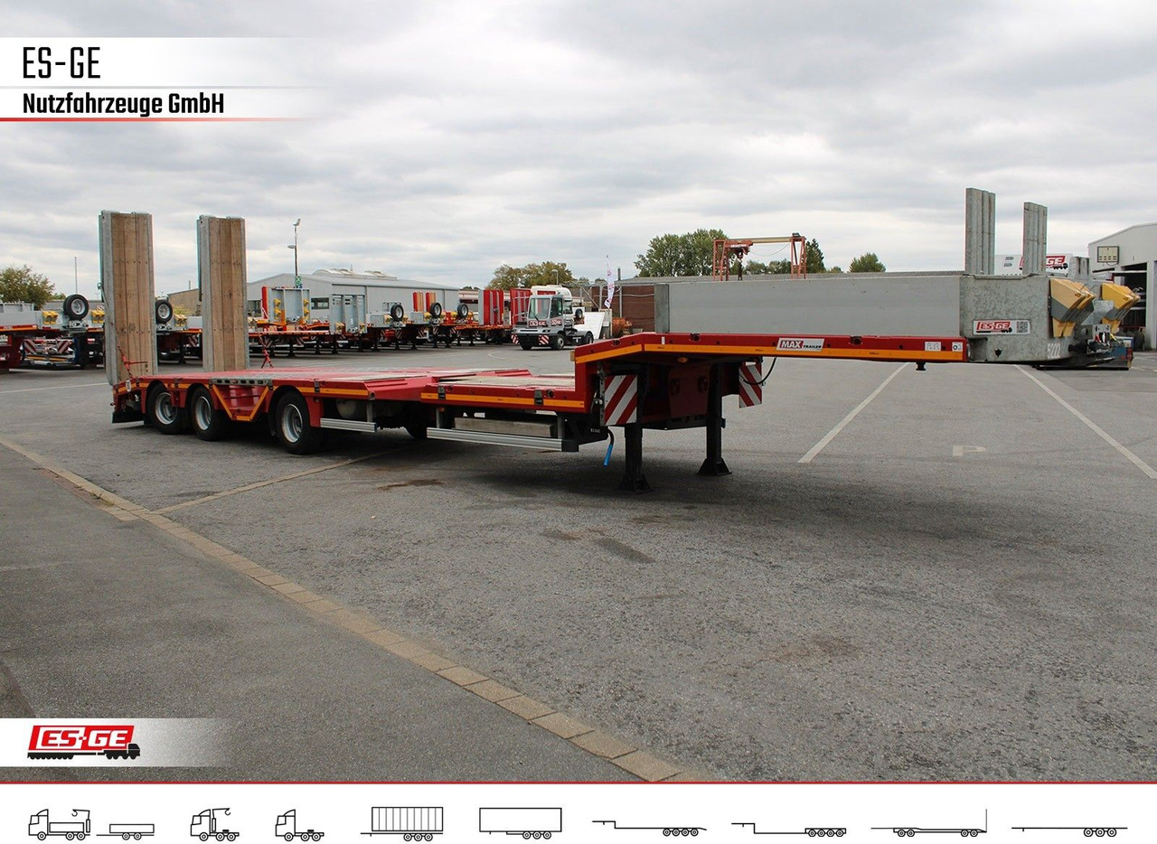 Semireboque baixa Faymonville MAX Trailer MAX100 Semi-Tieflader Radmulden: foto 12