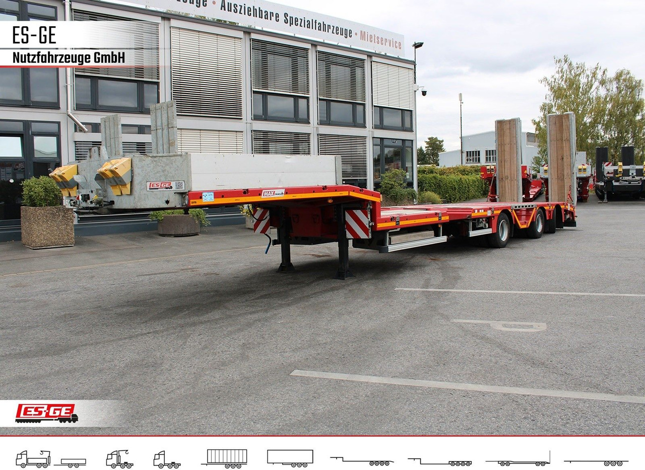 Faymonville MAX Trailer MAX100 Semi-Tieflader Radmulden - Semireboque baixa: foto 1 Faymonville MAX Trailer MAX100 Semi-Tieflader Radmulden - Semireboque baixa: foto 1