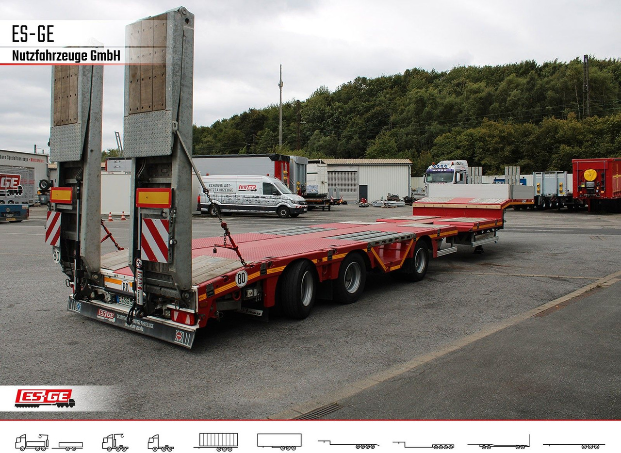 Semireboque baixa Faymonville MAX Trailer MAX100 Semi-Tieflader Radmulden: foto 11