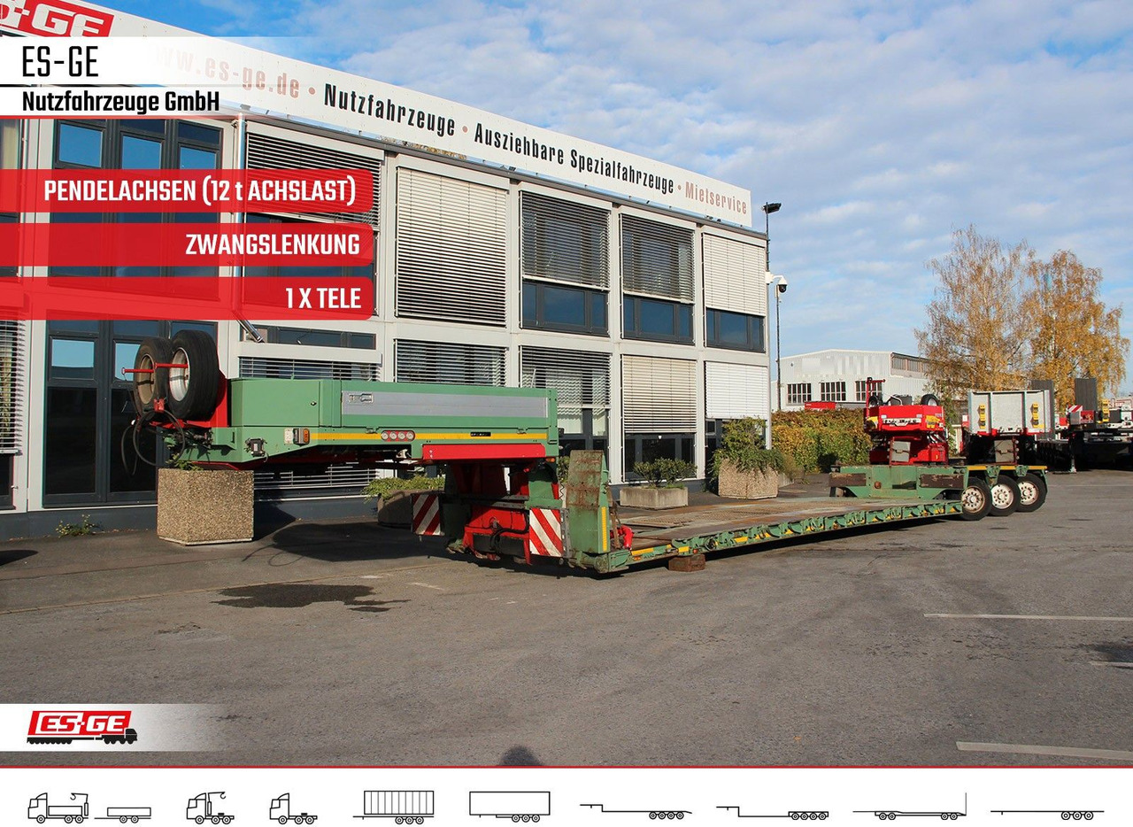 Goldhofer 3-Achs-Tiefbett 3x12 t - Semireboque baixa: foto 1 Goldhofer 3-Achs-Tiefbett 3x12 t - Semireboque baixa: foto 1