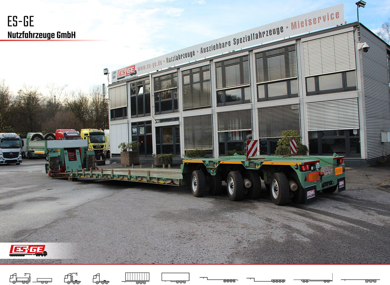 Goldhofer 3-Achs-Tiefbett 3x12 t - Semireboque baixa: foto 4 Goldhofer 3-Achs-Tiefbett 3x12 t - Semireboque baixa: foto 4