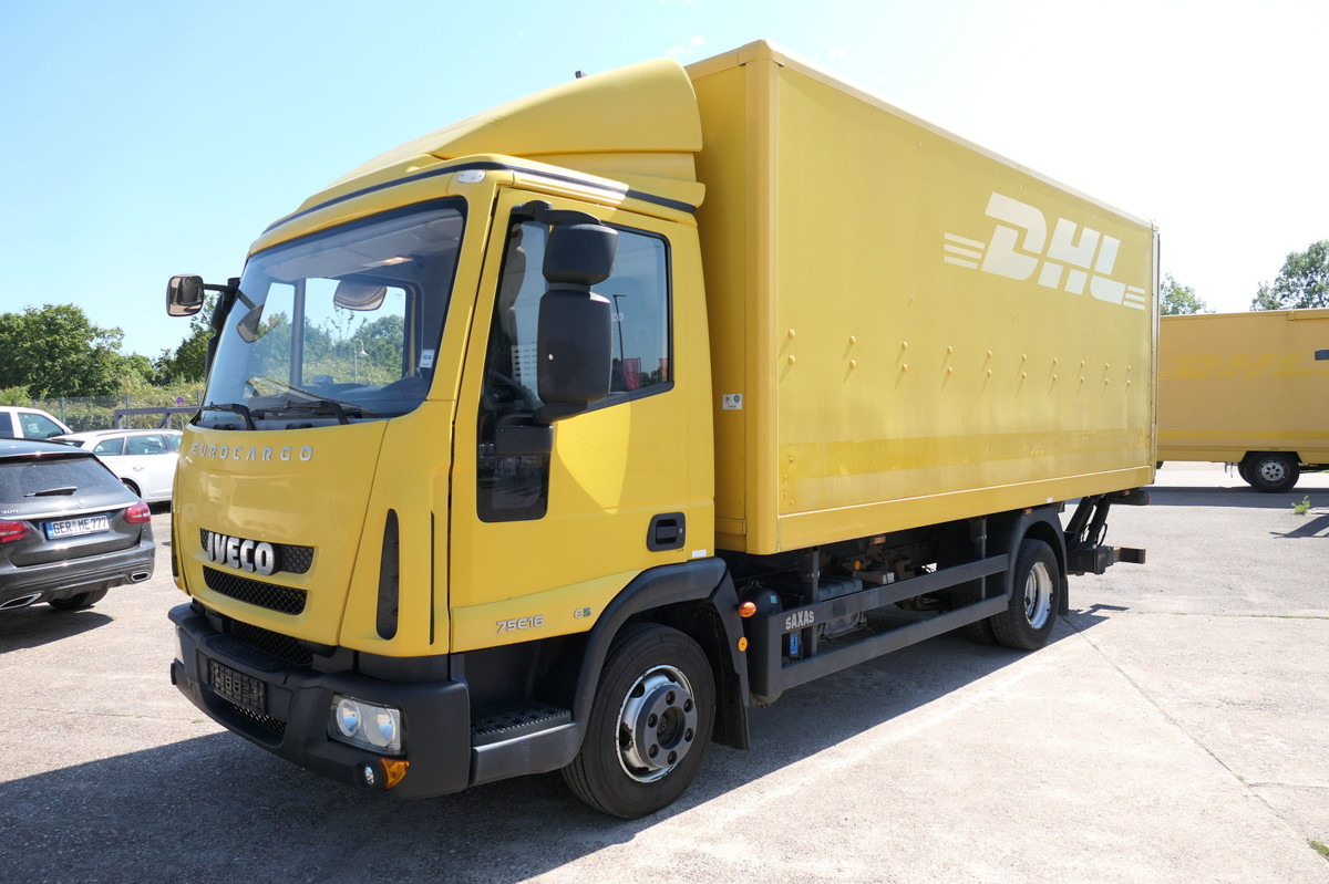 IVECO EuroCargo ML 75 E 16 P LBW LUFT AUTOMATIK COC EU - Carrinha de contentor: foto 1 IVECO EuroCargo ML 75 E 16 P LBW LUFT AUTOMATIK COC EU - Carrinha de contentor: foto 1