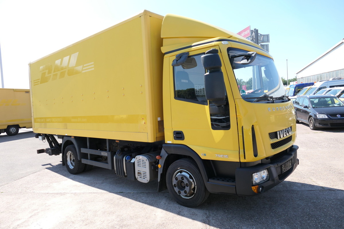 IVECO EuroCargo ML 75 E 16 P LBW LUFT AUTOMATIK COC EU - Carrinha de contentor: foto 2 IVECO EuroCargo ML 75 E 16 P LBW LUFT AUTOMATIK COC EU - Carrinha de contentor: foto 2