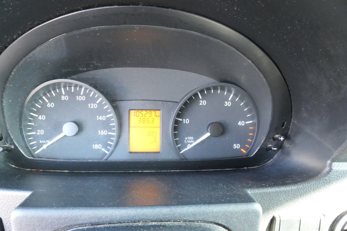 Carrinha de contentor MERCEDES-BENZ SPRINTER 310 CDI MAXI EURO-5 KOFFER REGALE KAMER: foto 13