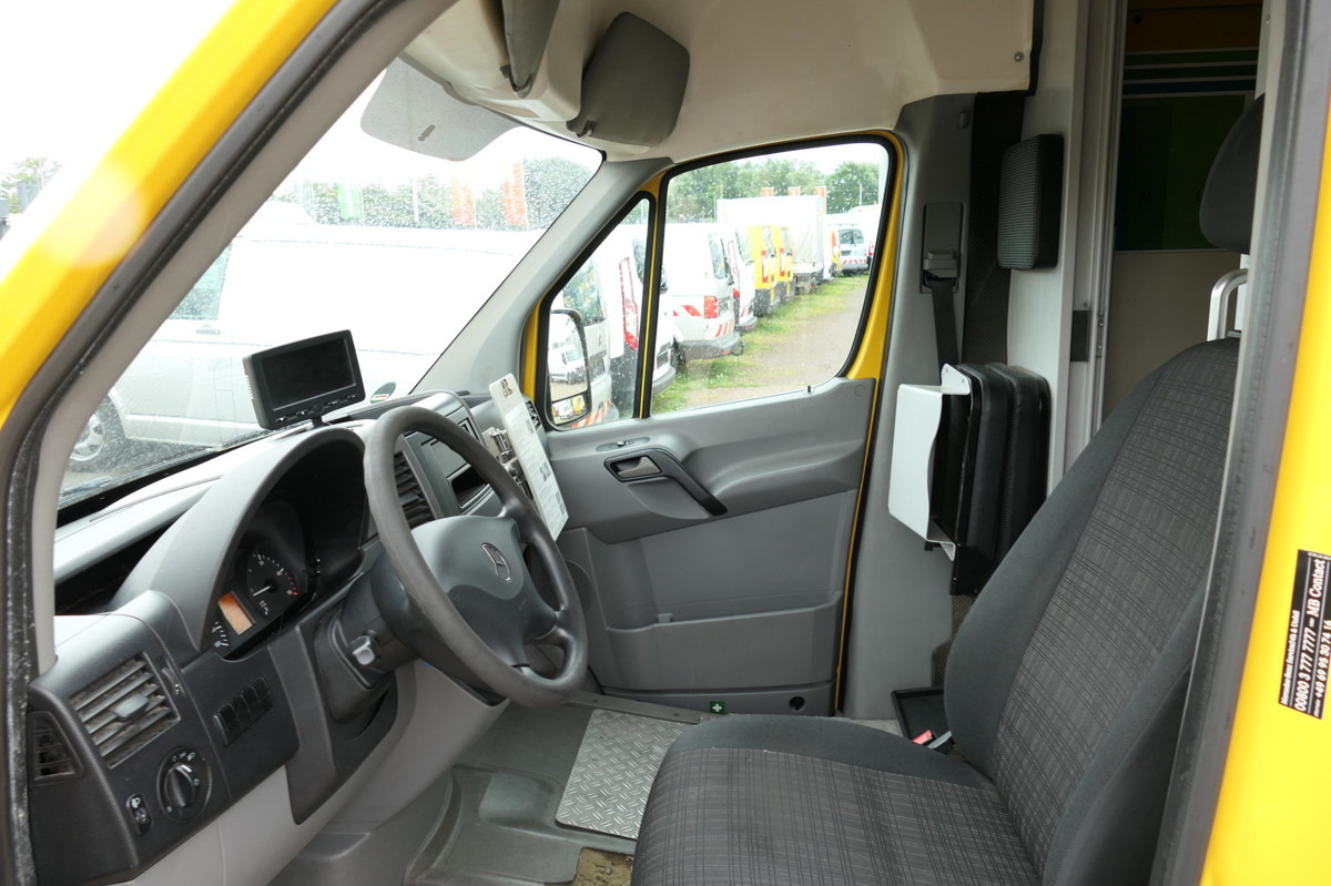 Carrinha de contentor MERCEDES-BENZ SPRINTER 310 CDI MAXI EURO-5 KOFFER REGALE KAMER: foto 10