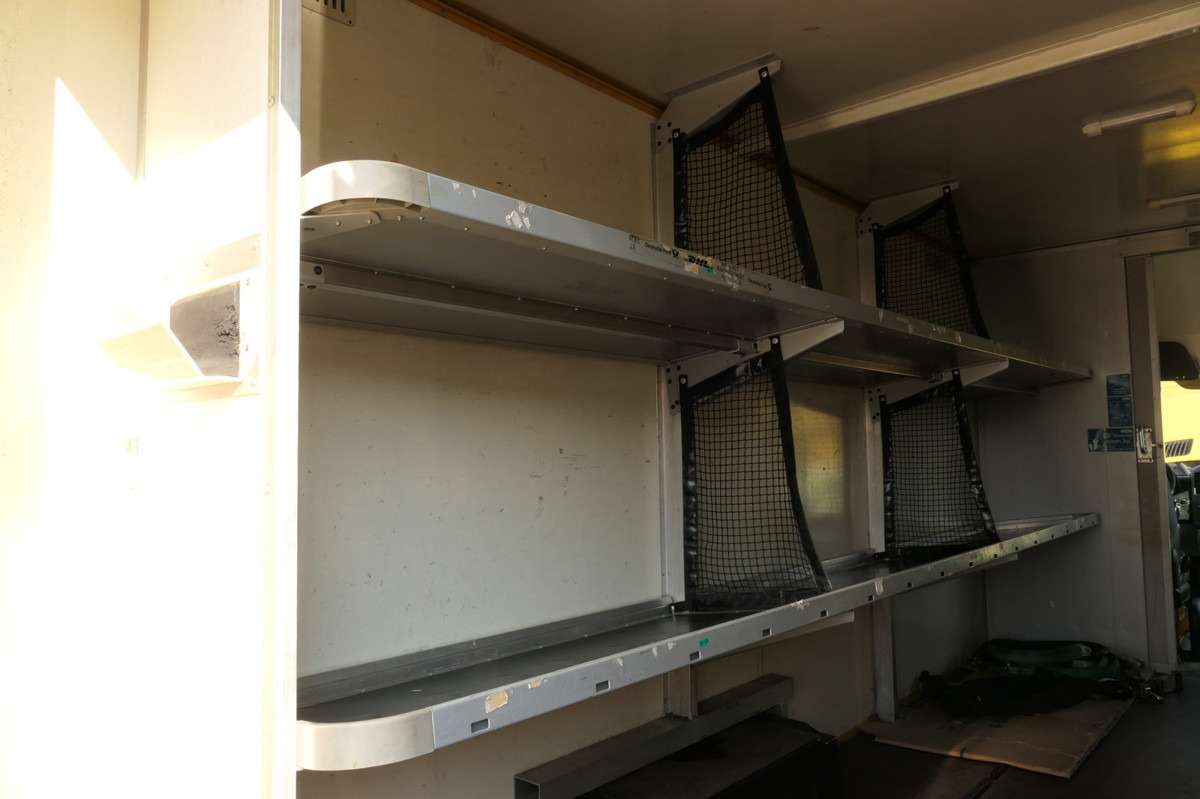 Carrinha de contentor MERCEDES-BENZ SPRINTER 310 CDI MAXI EURO-5 KOFFER REGALE KAMER: foto 8