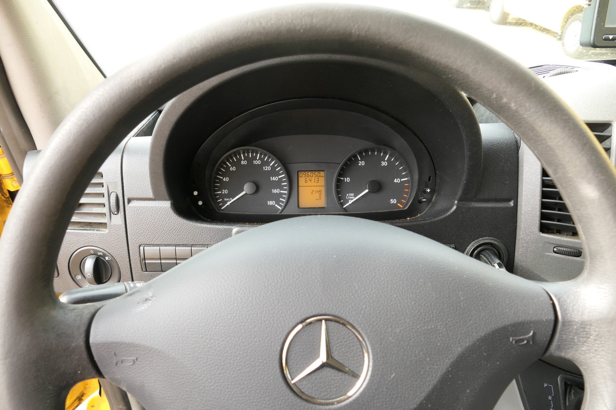 Carrinha de contentor MERCEDES-BENZ SPRINTER 310 CDI MAXI EURO-5 KOFFER REGALE KAMER: foto 12