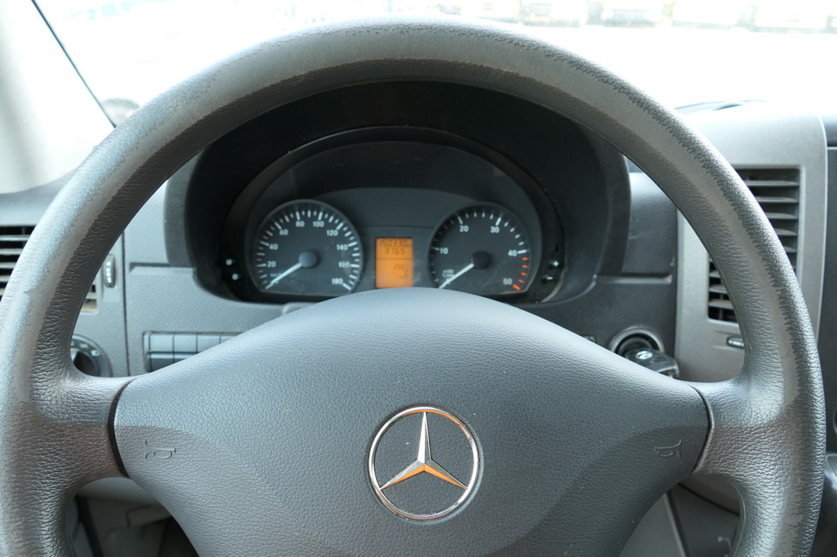 Carrinha de contentor MERCEDES-BENZ SPRINTER 310 CDI MAXI EURO-5 KOFFER REGALE KAMER: foto 12