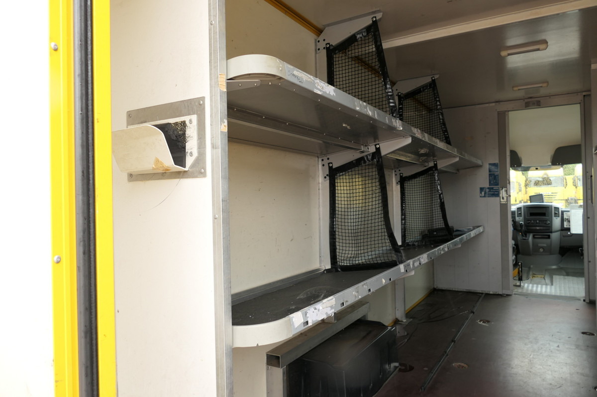 Carrinha de contentor MERCEDES-BENZ SPRINTER 310 CDI MAXI EURO-5 KOFFER REGALE KAMER: foto 6