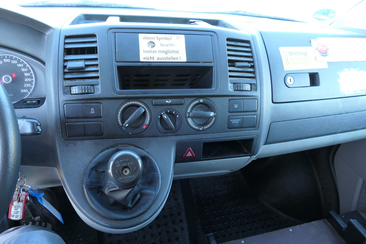 Furgão compacto VW T5 Transporter 2.0 TDI PARKTRONIK EURO-5 2xSCHIE: foto 12