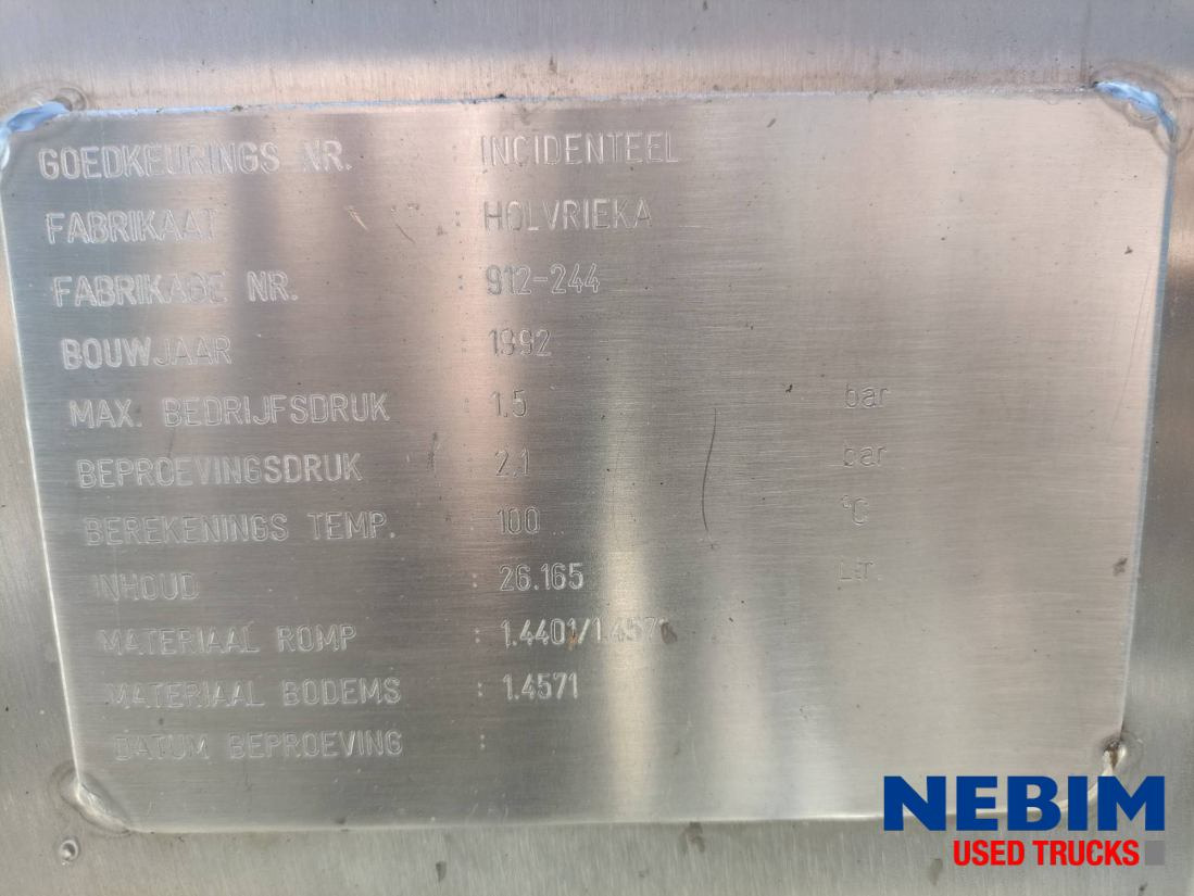 Burg BPO 12-27 Z - Tank 26.165 Ltr - Semirreboque tanque: foto 5 Burg BPO 12-27 Z - Tank 26.165 Ltr - Semirreboque tanque: foto 5