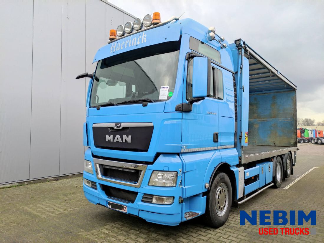 MAN TGX 26.440 XXL 6x2 - Poultry Transport - Chicken Transport - Caminhão com lona: foto 1 MAN TGX 26.440 XXL 6x2 - Poultry Transport - Chicken Transport - Caminhão com lona: foto 1