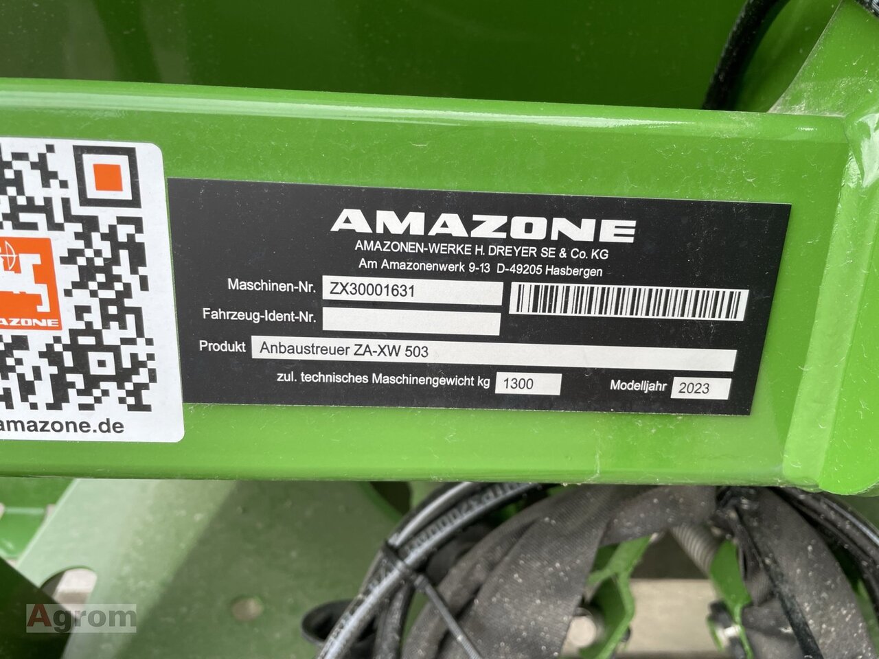 Distribuidor de fertilizantes nuevo Amazone ZA-XW 503: foto 7