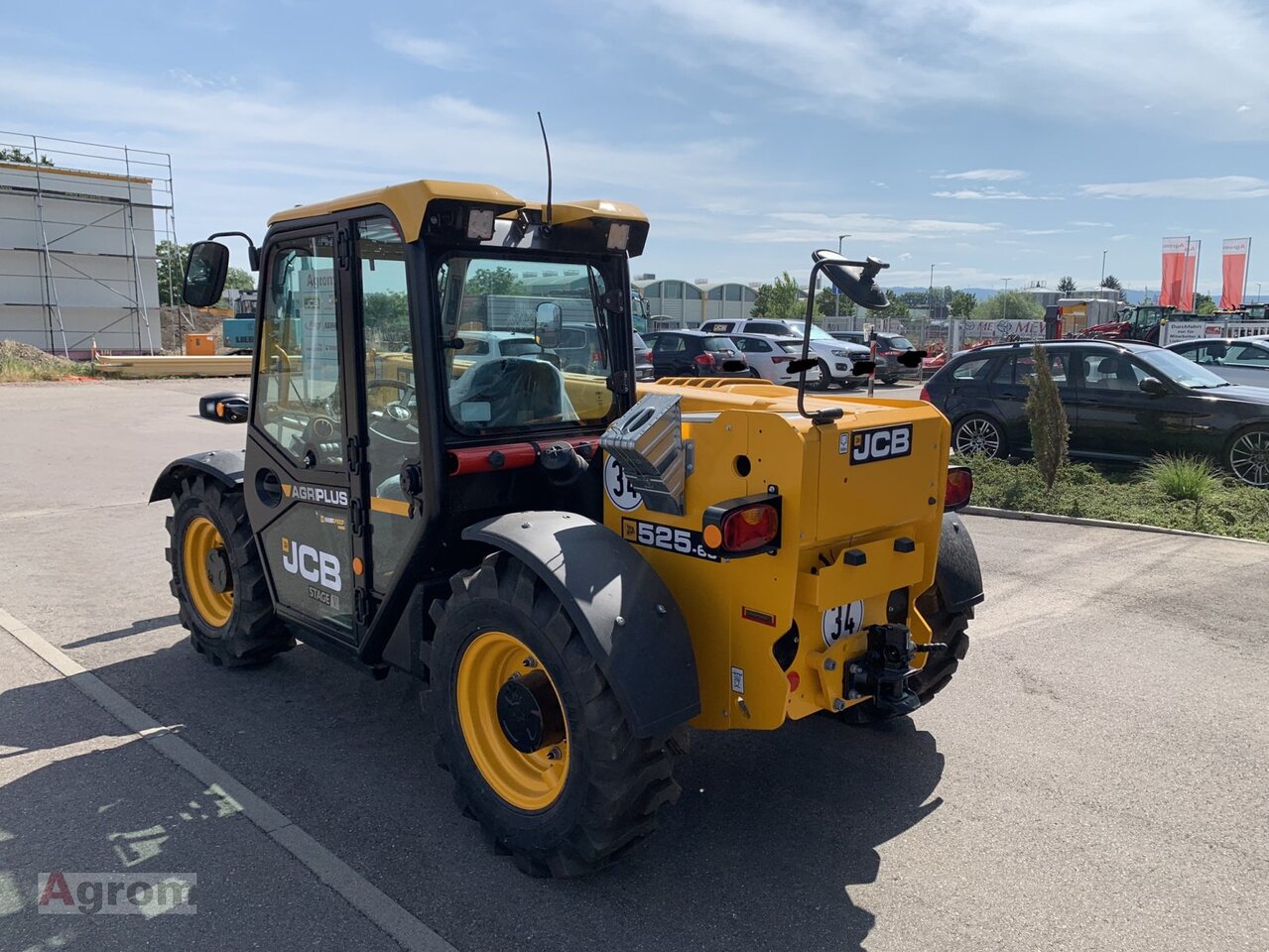 JCB 525-60 Agri Plus - Empilhador telescópico: foto 3 JCB 525-60 Agri Plus - Empilhador telescópico: foto 3