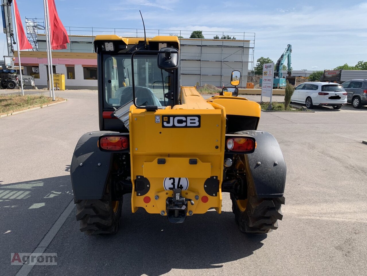 JCB 525-60 Agri Plus - Empilhador telescópico: foto 4 JCB 525-60 Agri Plus - Empilhador telescópico: foto 4