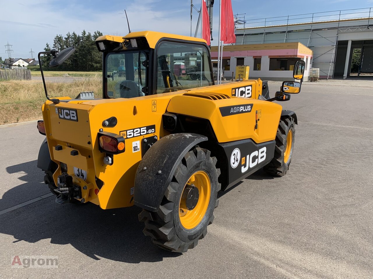 JCB 525-60 Agri Plus - Empilhador telescópico: foto 5 JCB 525-60 Agri Plus - Empilhador telescópico: foto 5