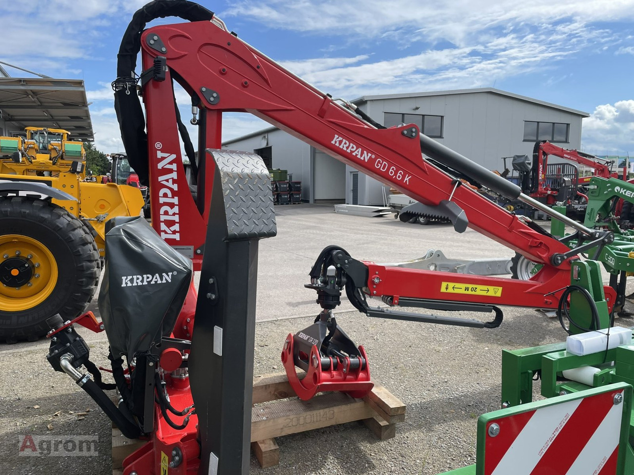 Krpan 6,6 K - 3-Punkt Kran - Grua para caminhão: foto 3 Krpan 6,6 K - 3-Punkt Kran - Grua para caminhão: foto 3