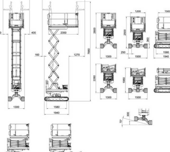 ALMAC BIBI 870 BL - Plataforma de Tijera/ Plataforma de tesoura: foto 5 ALMAC BIBI 870 BL - Plataforma de Tijera/ Plataforma de tesoura: foto 5