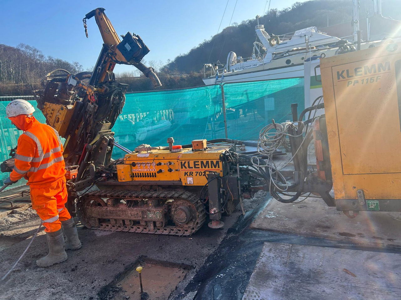 Klemm KR 702-2R - Bate estaca: foto 4 Klemm KR 702-2R - Bate estaca: foto 4