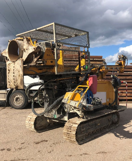 Klemm KR708-2 - Bate estaca: foto 5 Klemm KR708-2 - Bate estaca: foto 5