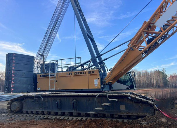 Liebherr LR 1300.1 SX - Guindaste sobre esteiras: foto 3 Liebherr LR 1300.1 SX - Guindaste sobre esteiras: foto 3