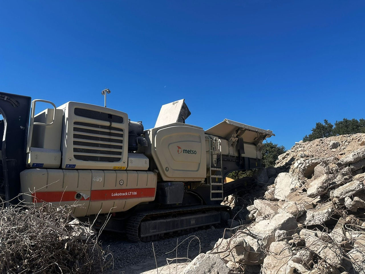Metso LT106 Urban - Britador de mandíbula: foto 4 Metso LT106 Urban - Britador de mandíbula: foto 4