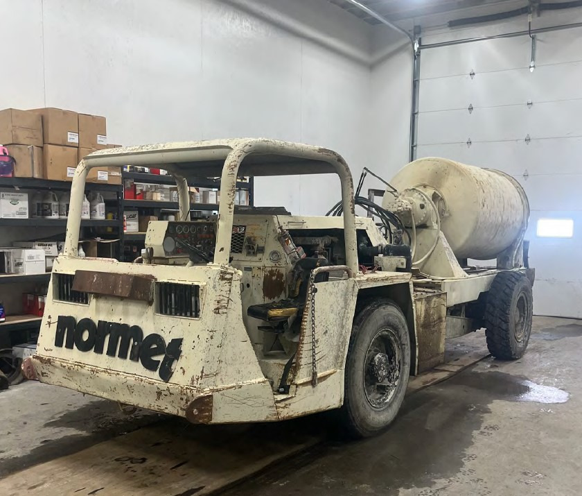 Normet A-64 - Caminhão betoneira: foto 2 Normet A-64 - Caminhão betoneira: foto 2
