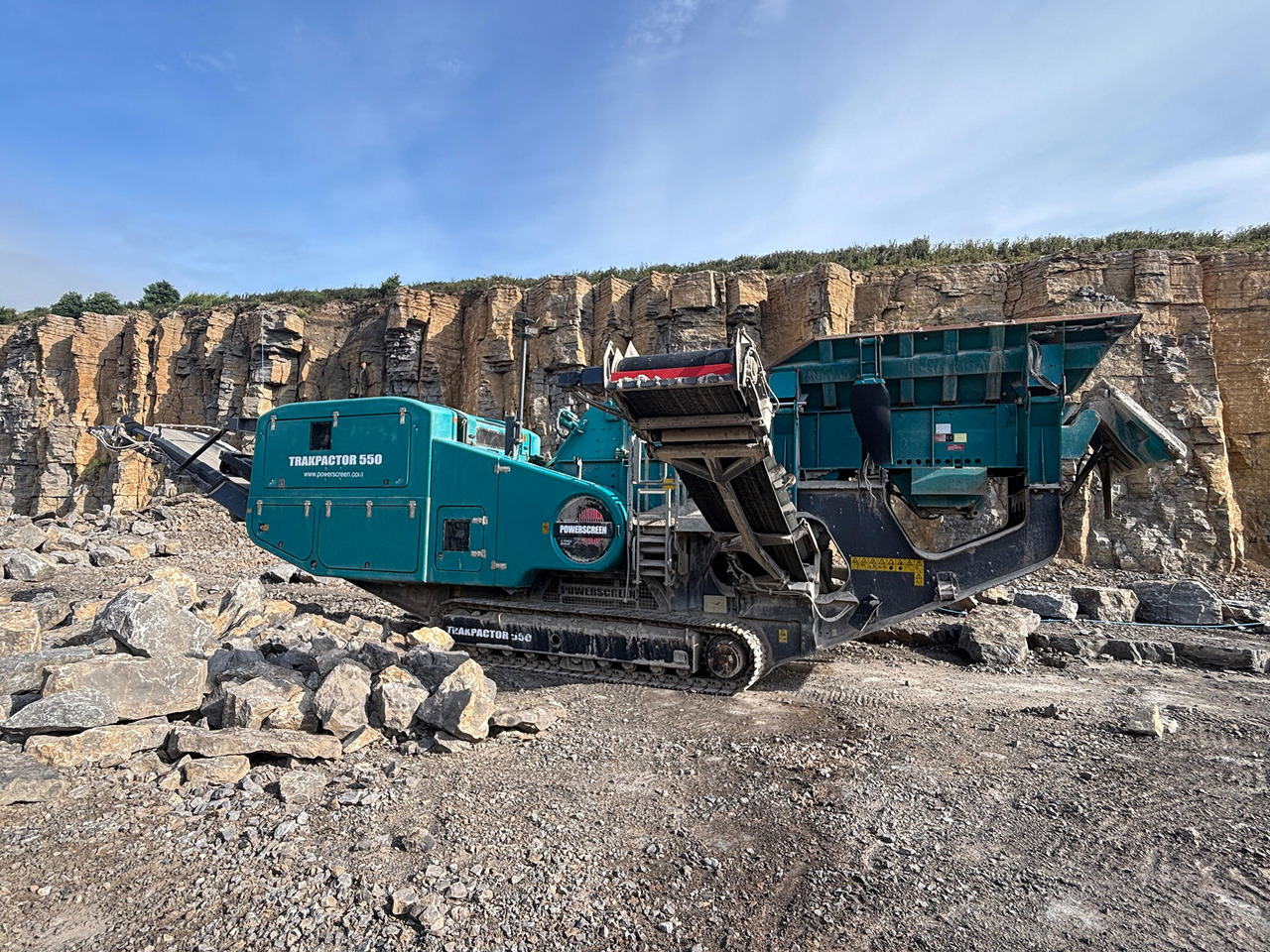 Powerscreen Trakpactor 550 - Britador de impacto: foto 2 Powerscreen Trakpactor 550 - Britador de impacto: foto 2