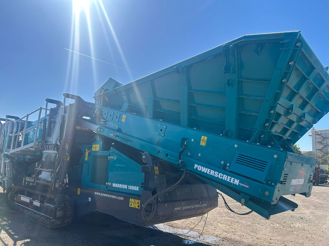 Powerscreen Warrior 1400x - Peneira vibratória: foto 5 Powerscreen Warrior 1400x - Peneira vibratória: foto 5