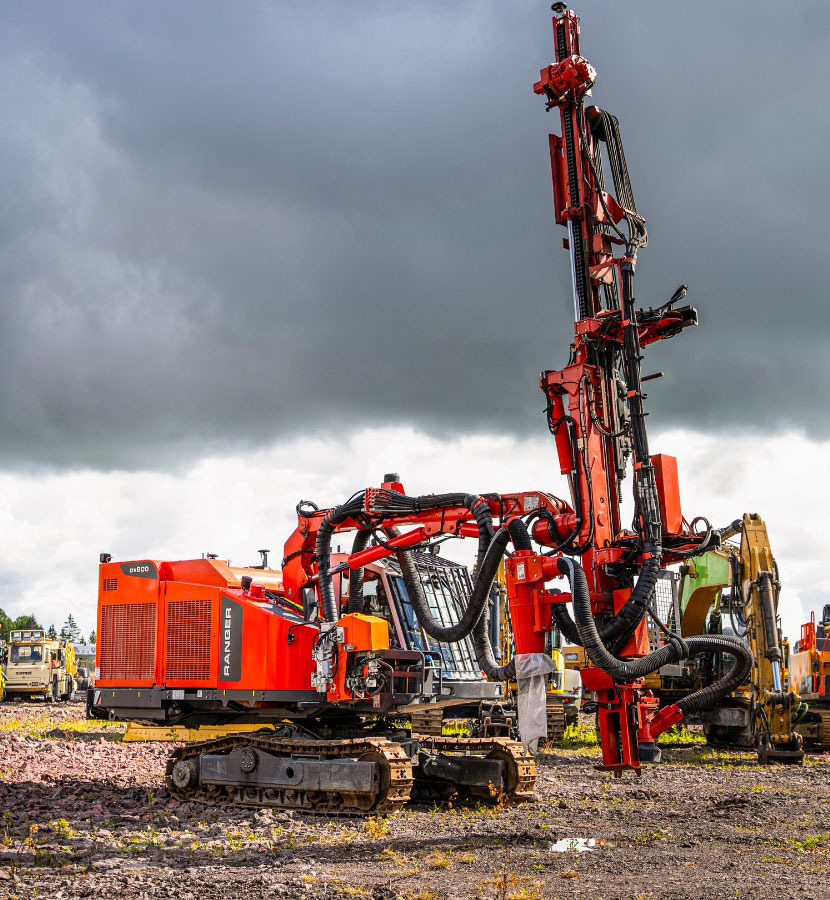 Máquina de perfuração Sandvik DX800: foto 7