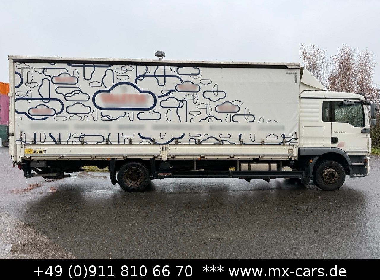 MAN TGM 12.250 Pritsche Plane LBW Schlafkabine Autom - Caminhão com lona: foto 4 MAN TGM 12.250 Pritsche Plane LBW Schlafkabine Autom - Caminhão com lona: foto 4