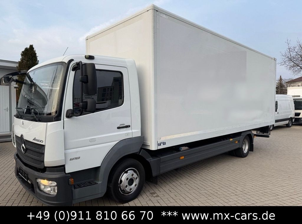 Mercedes-Benz Atego 818 Möbel Koffer 6,75 m. lang DifferSperre Mercedes-Benz Atego 818 Möbel Koffer 6,75 m lang DifferSperre - Carrinha de contentor: foto 1 Mercedes-Benz Atego 818 Möbel Koffer 6,75 m. lang DifferSperre Mercedes-Benz Atego 818 Möbel Koffer 6,75 m lang DifferSperre - Carrinha de contentor: foto 1