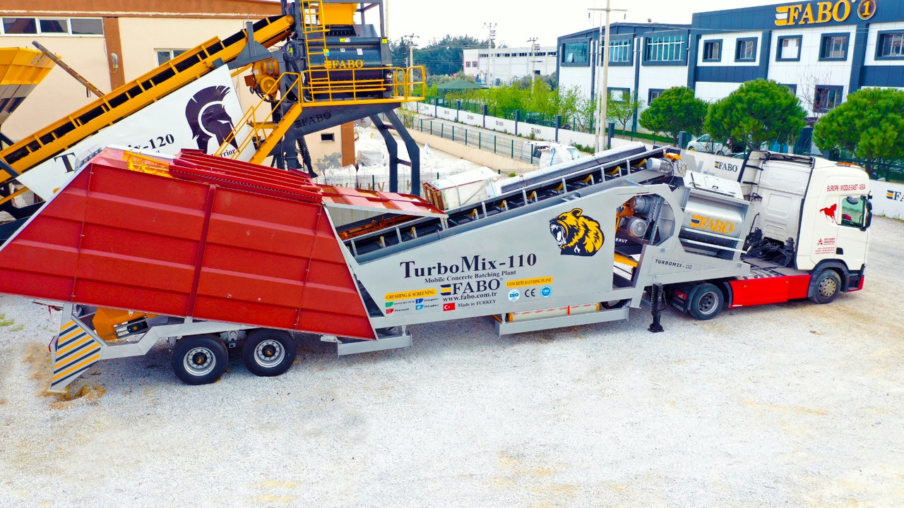 FABO Mobile Concrete Batching Plants - Usina de concreto: foto 2 FABO Mobile Concrete Batching Plants - Usina de concreto: foto 2