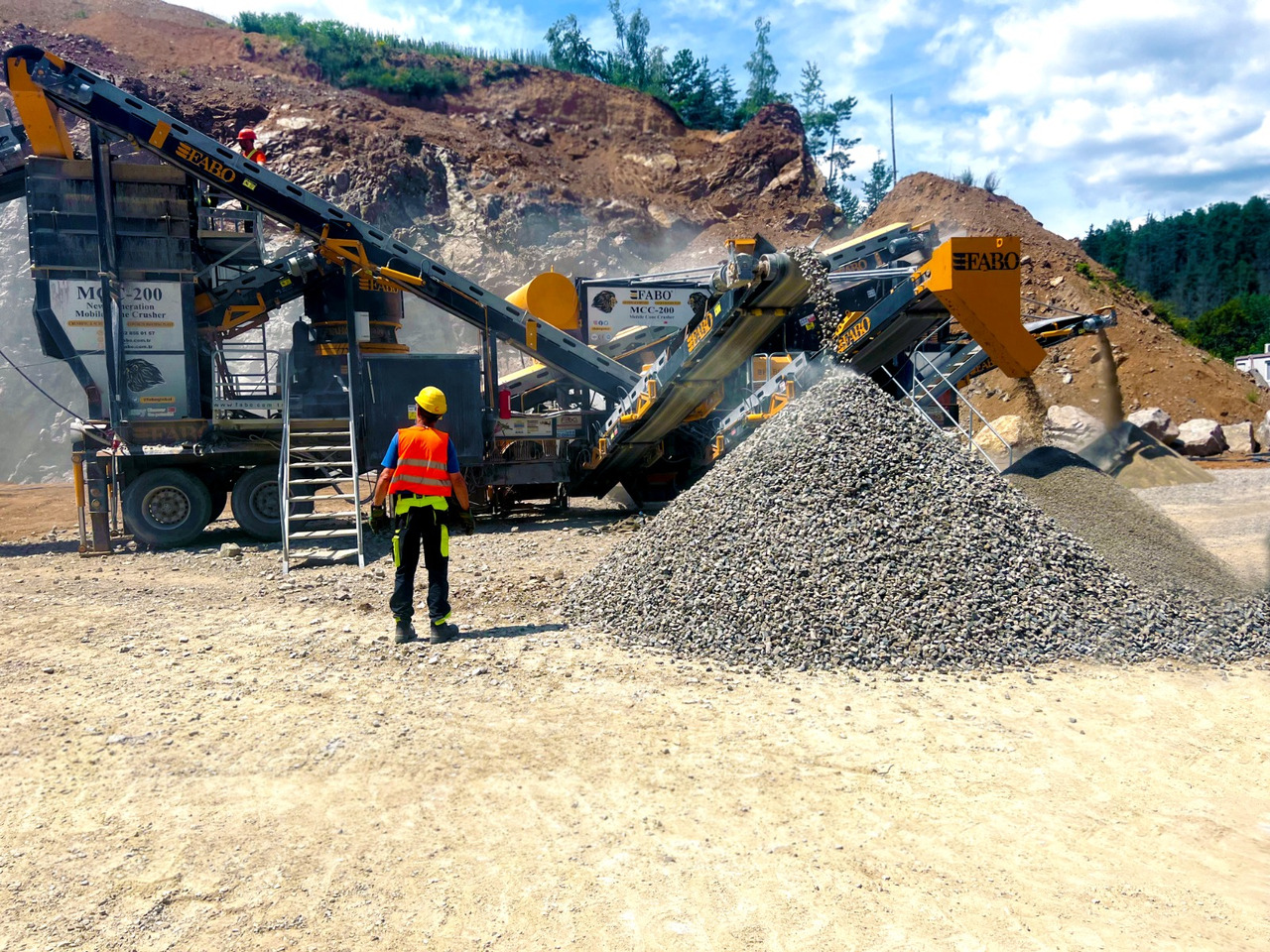 Britadeira móvel nuevo FABO Mobile crusher: foto 5