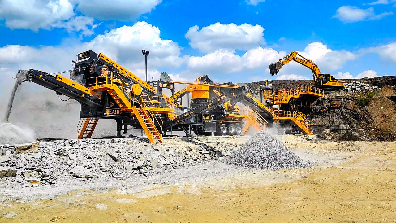 FABO Mobile crusher - Britadeira móvel: foto 1 FABO Mobile crusher - Britadeira móvel: foto 1