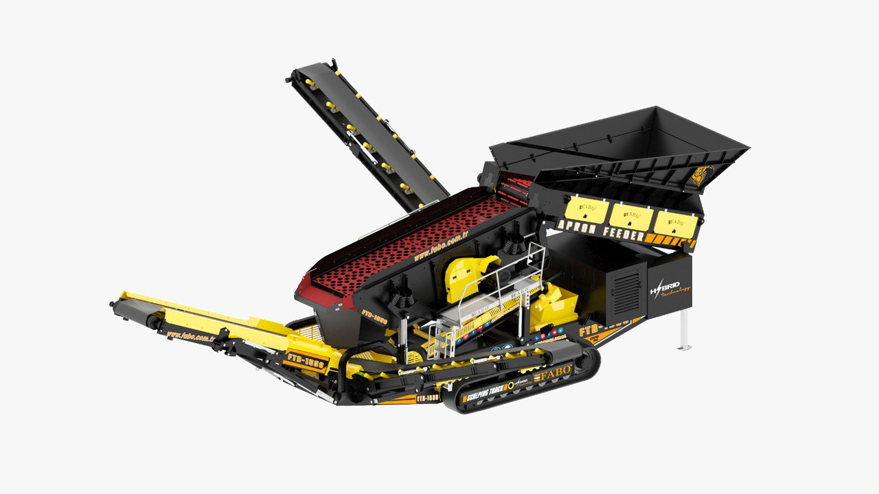 Britadeira móvel nuevo FABO Mobile crusher: foto 26
