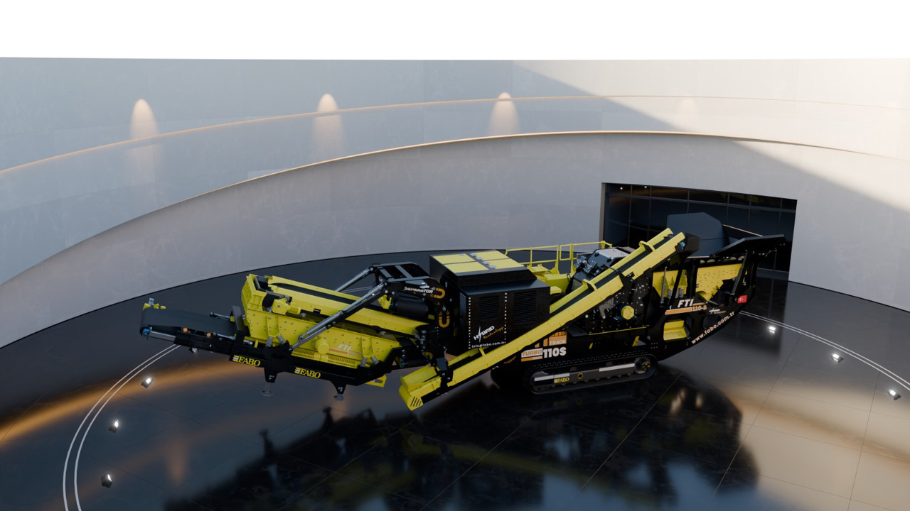 Britadeira móvel nuevo FABO Mobile crusher: foto 18