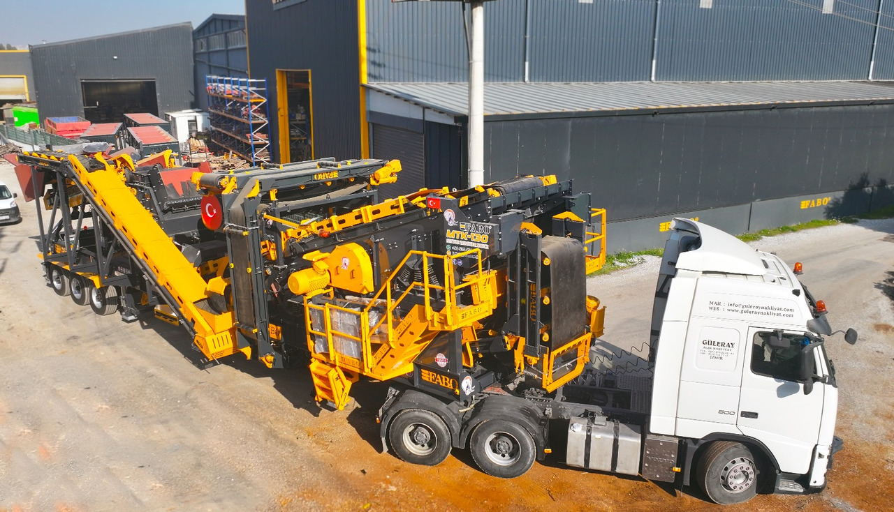 FABO Mobile crusher - Britadeira móvel: foto 1 FABO Mobile crusher - Britadeira móvel: foto 1