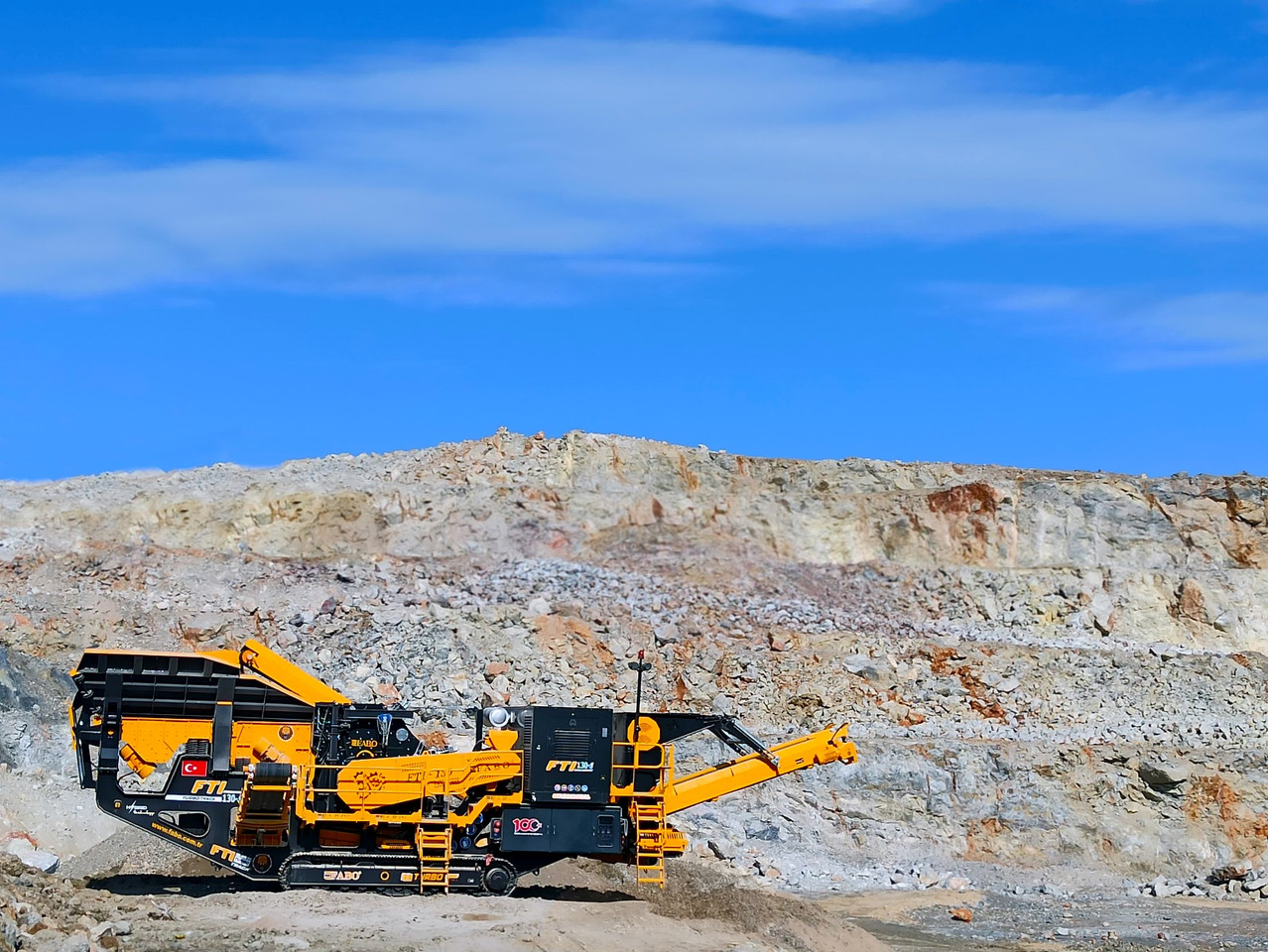 FABO Mobile crusher - Britadeira móvel: foto 2 FABO Mobile crusher - Britadeira móvel: foto 2