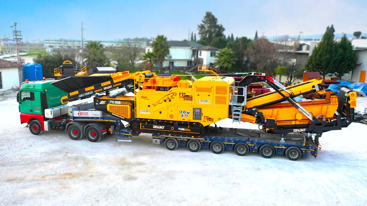 FABO Mobile crusher - Britadeira móvel: foto 2 FABO Mobile crusher - Britadeira móvel: foto 2