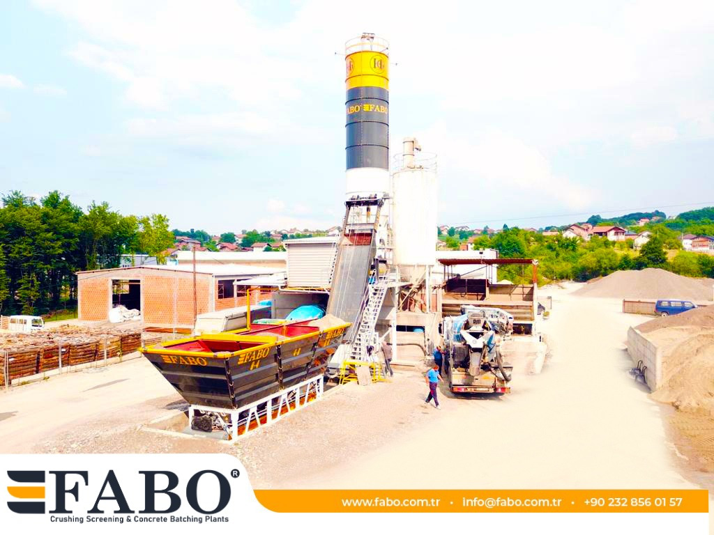 FABO compact concrete plant - Usina de concreto: foto 2 FABO compact concrete plant - Usina de concreto: foto 2