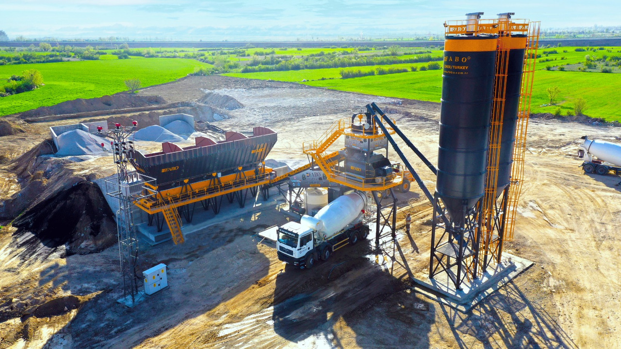FABO compact concrete plant - Usina de concreto: foto 1 FABO compact concrete plant - Usina de concreto: foto 1