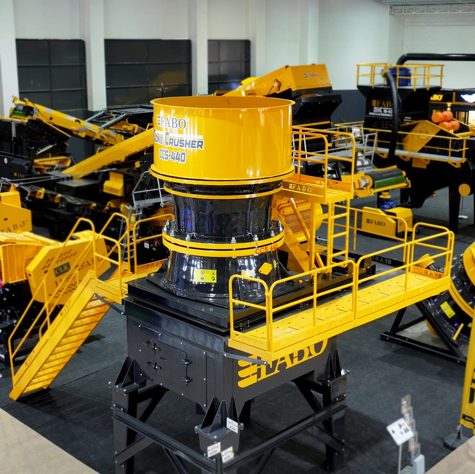 FABO cone crusher - Britador de cone: foto 1 FABO cone crusher - Britador de cone: foto 1
