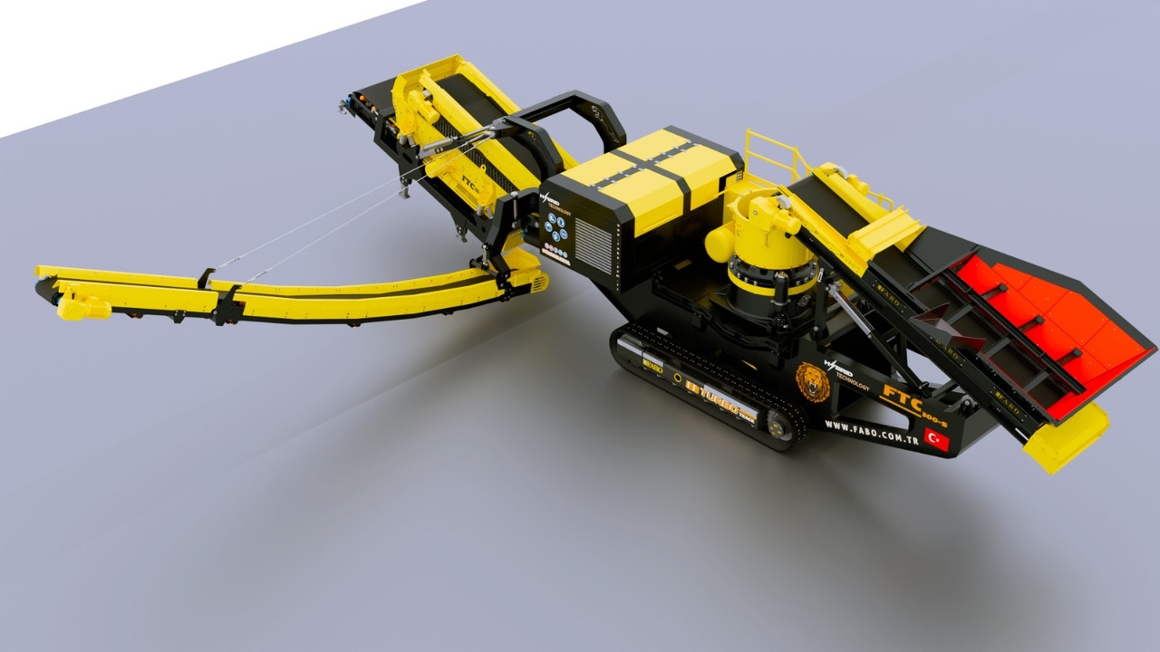 FABO crawler crusher - Britador: foto 4 FABO crawler crusher - Britador: foto 4
